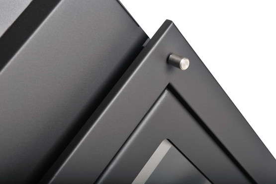 Vesitakkasydän Aquaflam 7 kW, suora lasi