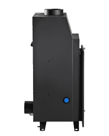 Vesitakkasydän Aquaflam 12 kW, suora lasi