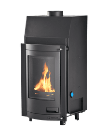 Vesitakkasydän Aquaflam 25 kW, panoraamalasi