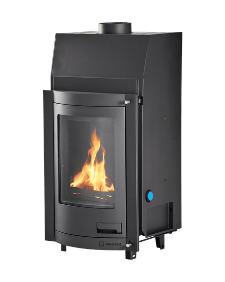 Vesitakkasydän Aquaflam 17 kW, panoraamalasi