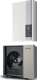 Ilmavesilämpöpumppu Atlantic Alfea Extensa M 8 kW