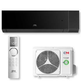 Ilmalämpöpumppu Cooper&Hunter Nature 12 lämmitys/jäähdytys sis. raitisilmayksikön, musta