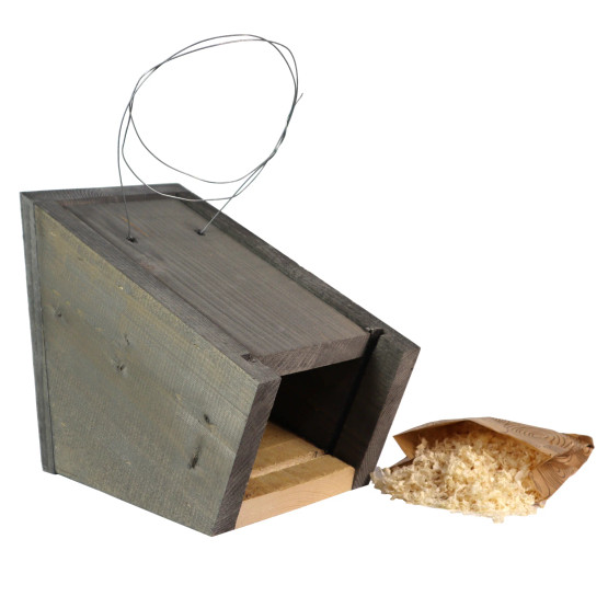EcoFurn Linnunpönttö 32 kallionharmaa