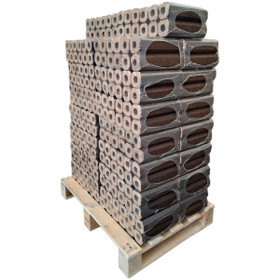 Ekologinen polttopuu HOT-brikettiklapi /lehtipuu 300kg teholava kaikkiin tulisijoihin