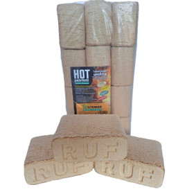 Ekologinen HOT-puubriketti / havu 2 x 960 kg eurolava kaikkiin tulisijoihin