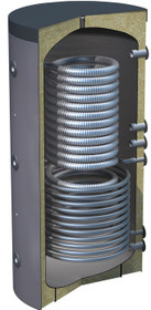 Hybridivaraaja (pysty) 500 litraa kahdella kierukalla