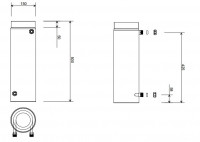 Kiuaslämmityspaketti 150 mm hormilämmönvaihtimella