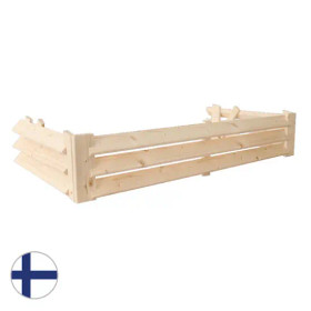 Ulkoyksikön suojakotelon korotusritilä, puuvalmis