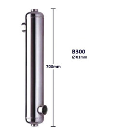 Uima-allaslämmönvaihdin B300 88 kW RST
