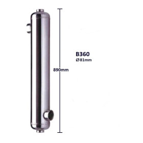 Uima-allaslämmönvaihdin B360 105 kW RST