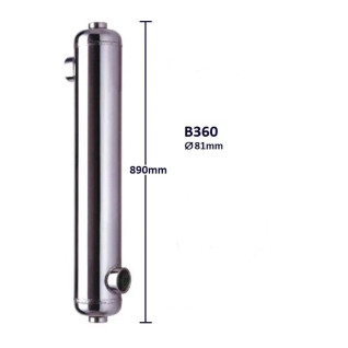 Uima-allaslämmönvaihdin B360 105 kW RST