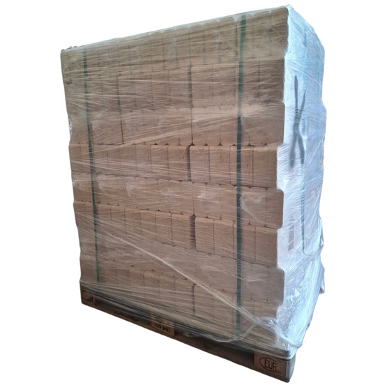 Ekologinen HOT-puubriketti / koivu 960 kg eurolava kaikkiin tulisijoihin