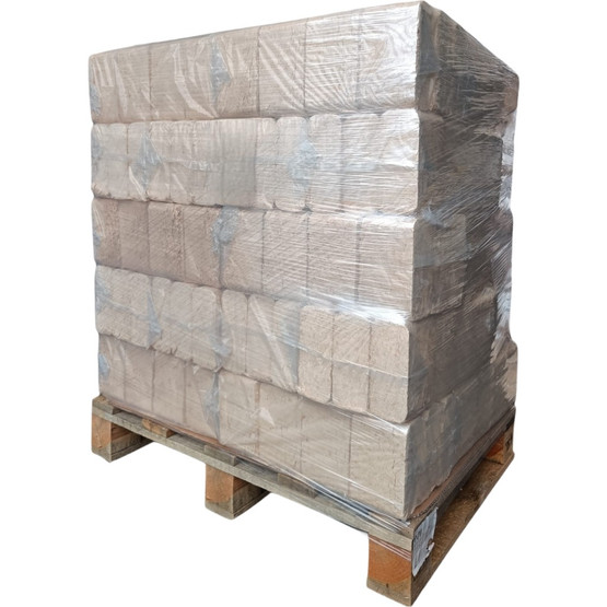 Ekologinen HOT-puubriketti / koivu 300 kg teholava kaikkiin tulisijoihin