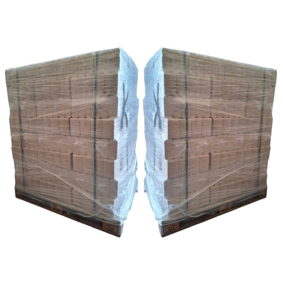 Ekologinen HOT-puubriketti / koivu 2 x 960 kg eurolava kaikkiin tulisijoihin