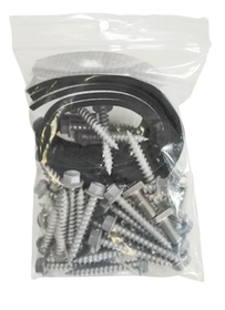 Ruuvipussi Orima Easy Rail kattokiinnikkeiden kiinnitykseen huopa- ja profiilipeltikatolle