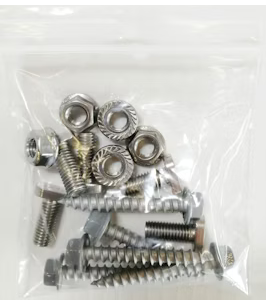 Ruuvipussi Orima Easy Rail kattokiinnikkeiden kiinnitykseen tiilikatolle