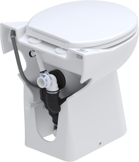 SFA Sanicompact 43 Silence Eco+ WC-istuin silppuripumpulla