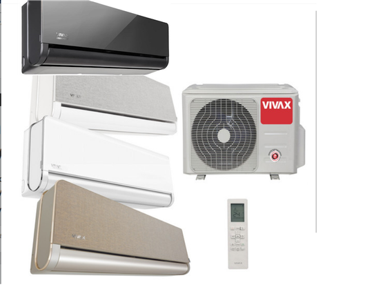 Ilmalämpöpumppu Vivax H+ Design 12 lämmitys/jäähdytys