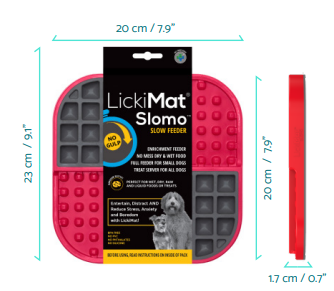 LickiMat Slomo 20 x 20 cm