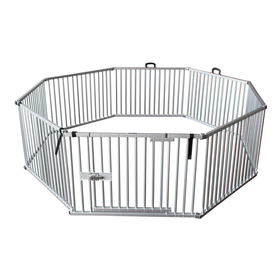 Koira-aitaus alumiinia 8-osainen