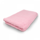 Vet Bed Pink Plain - Non Slip karva-alusta