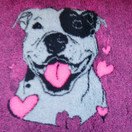 Vet bed Xtra soft Staffordshirenbullterrieri non slip