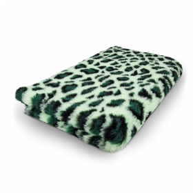 Vet Bed Leopard Green non slip