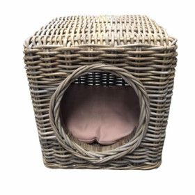 Kubu pajukori peti kissalle 42 x 42 x 42cm 