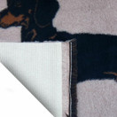 Vet bed non slip silhuet mäyräkoira