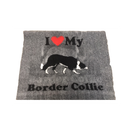 Vet bed non slip silhuet I love my Border Collie