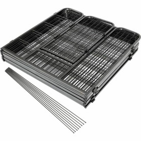 Ulkoaitaus 8-osainen 640 cm kork. alk 60cm