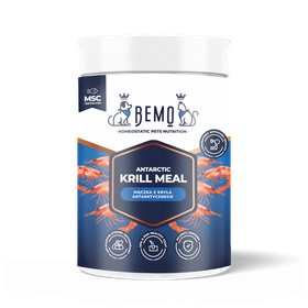 BEMO Antarctic Krill Meal - Krillijauho koirille ja kissoille
