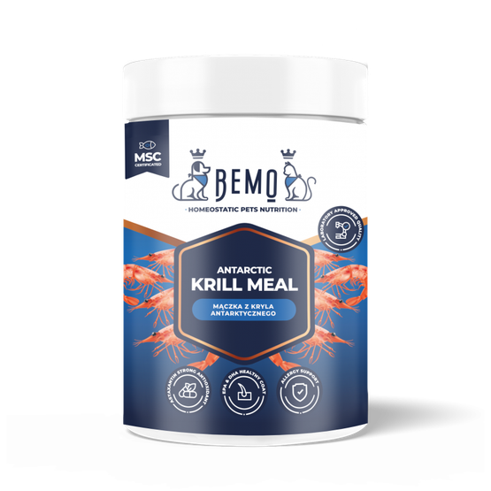 BEMO Antarctic Krill Meal - Krillijauho koirille ja kissoille
