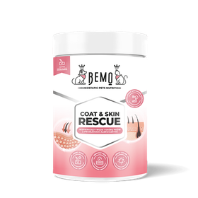 Bemo coat & skin rescue - tukiravinne ihoallergisille koirille