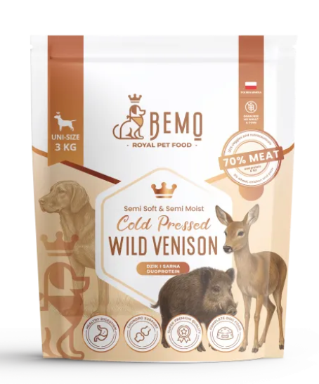 Bemo Cold Pressed Wild Venison alk 1 kg