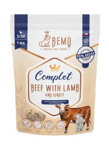 Bemo Complet - Beef, turkey and lamb alk 1 kg