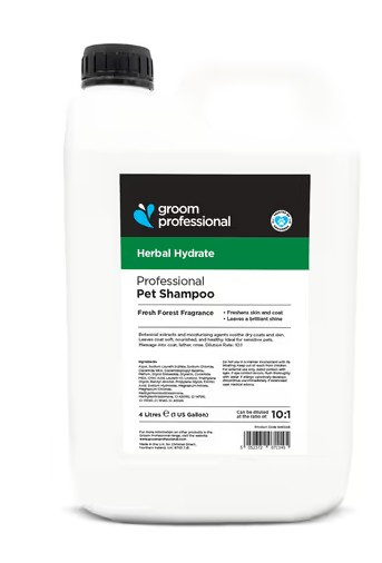 Groom Professional Herbal Hydrate Shampoo 4L