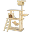 Kissan raapimapuu Pascal Beige tai Grey 98 x 40,5 x 146 cm