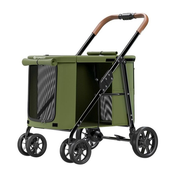 Lemmikkirattaat Buggy Free oliivinvihreä