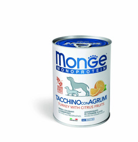 Monge dog adult Monoprotein Kalkkuna-sitrus 24 x 400g