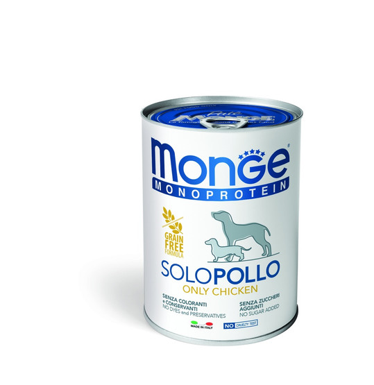 Monge dog adult Monoprotein Kana 24 x 400g