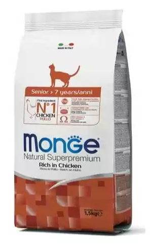 Monge Natural Superpremium Senior 1,5 kg