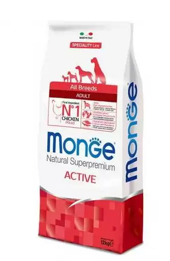 Monge Super Premium Active Chicken 12 kg