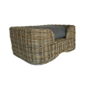 Wicker Kubu paju peti 72 x 52 x 40 cm