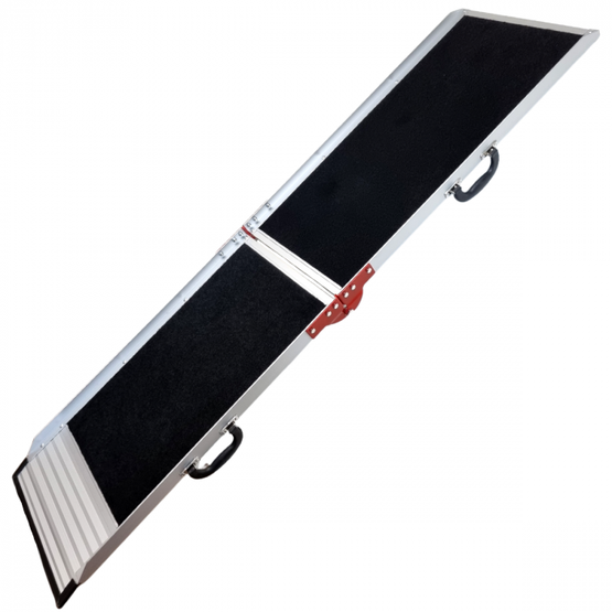 Premium koiraramppi alumiinia 152 x 36 cm