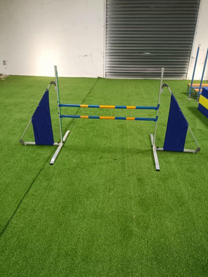Professional Agility Este tupla, korkeussäädettävä  P 50 + 122 + 50 * L 100 * K 105 cm
