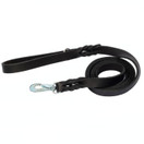 Rasvanahkatalutin punottu, musta 18mm x 180cm