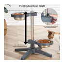 Ruokateline säädettävä 46,5cm korkea