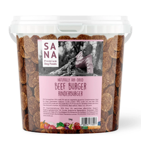 Sana burgerpihvi ämpärit 1 kg - 6 eri makua