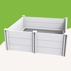 Topmast pentulaatikko 122 x 122 x 46 cm